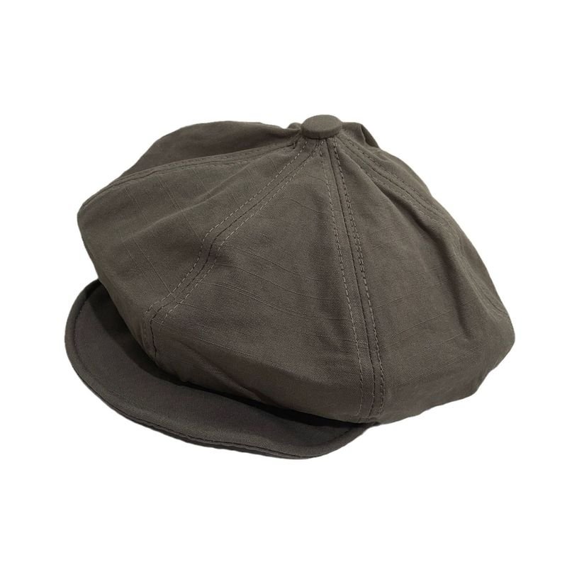 Retro Vintage Peaked Painter Hat Women Octagonal Hat Beret